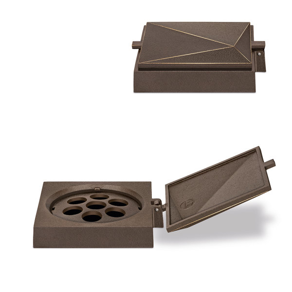 Exklusiver Vasenring aus Bronze oder Aluminium