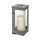 Exklusive Aluminiumlaterne mit Ornament
