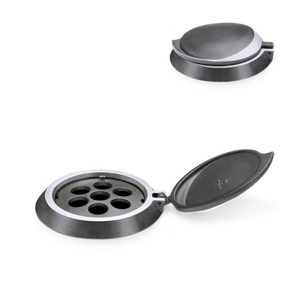 Vasenring mit abgeriebenen Kanten Aluminium
