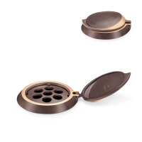 Vasenring mit abgeriebenen Kanten Bronze