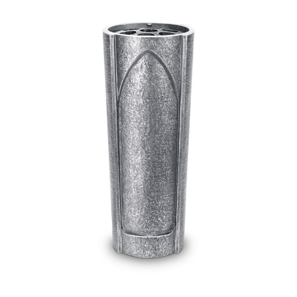 Gothische Aluminiumvase