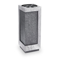 Moderne schwere Aluminiumvase