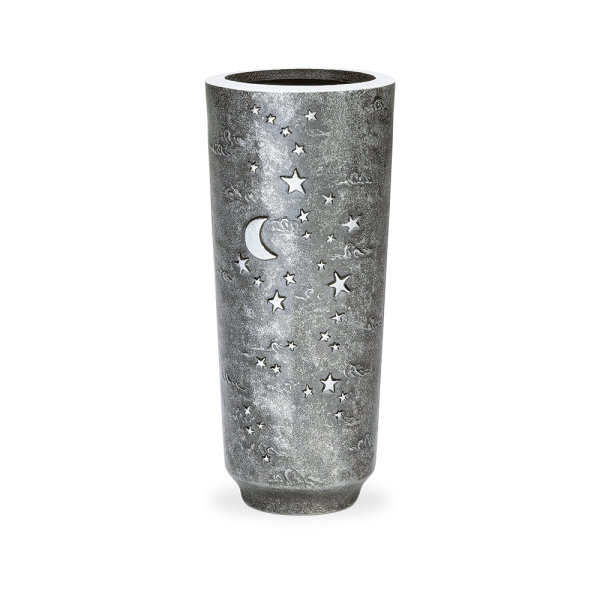 Aluminiumvase "Sternenhimmel"