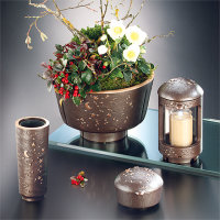Aluminiumvase "Sternenhimmel"