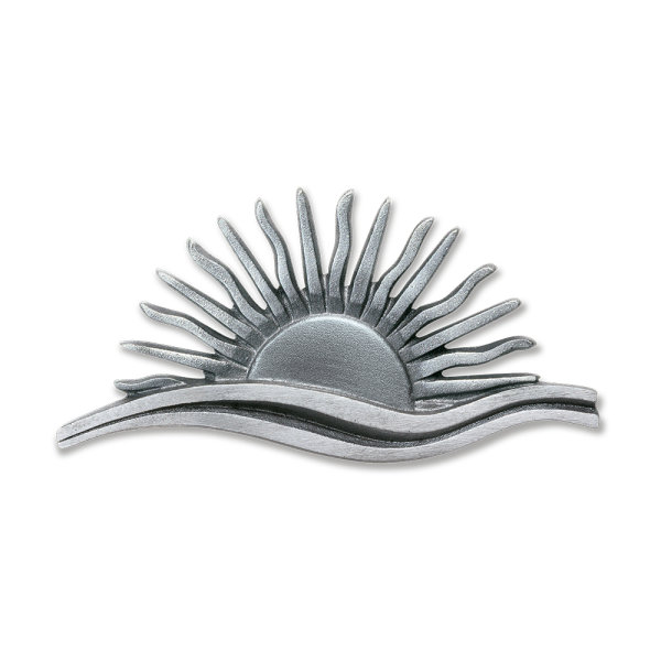 Sonnenaufgang Aluminium